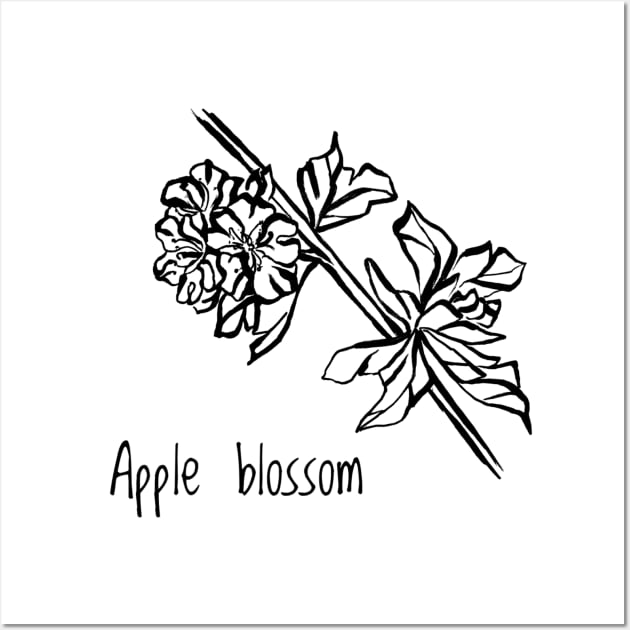 Apple blossom Wall Art by Art by Taya 